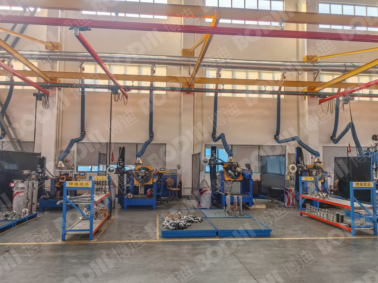 焊接车间集中除尘项目