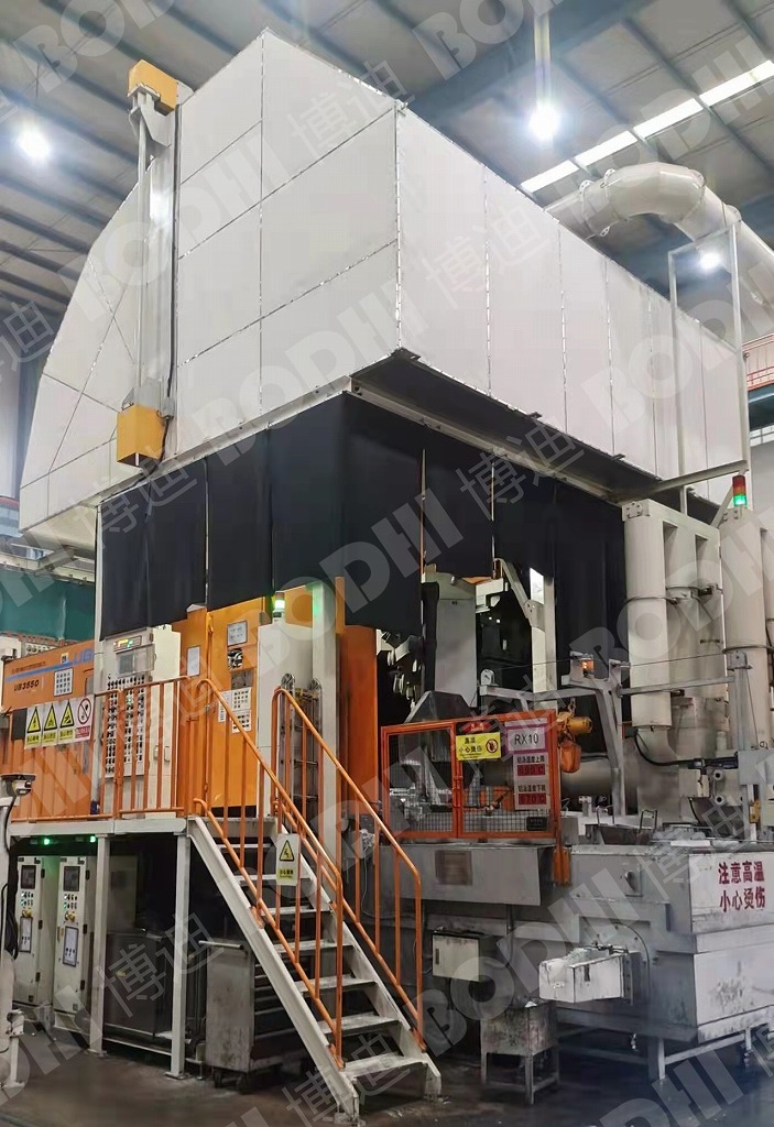 博迪压铸机自动移动收集罩